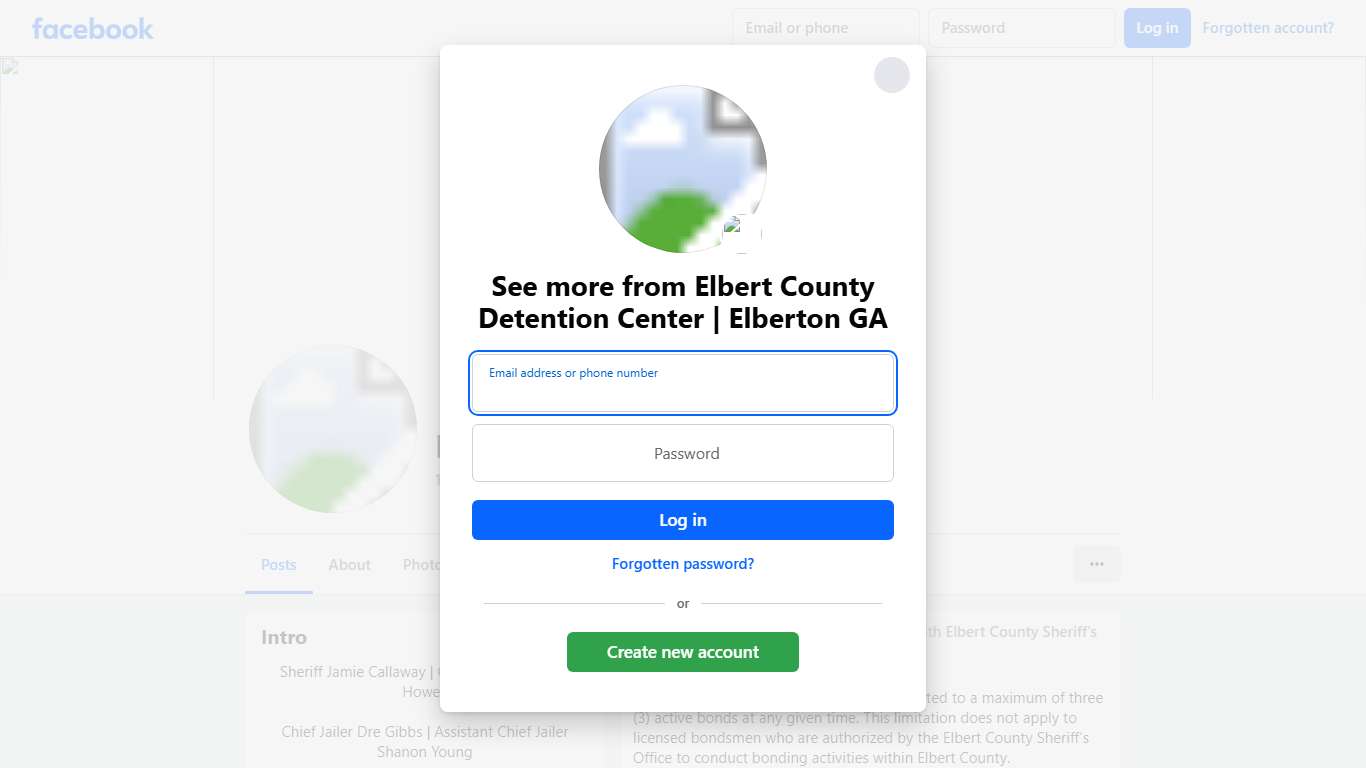 Elbert County Detention Center | Elberton GA | Facebook